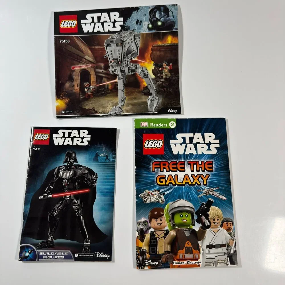 LEGO Star Wars Instruction Manuals Lot Booklet Booklet Bundle ONLY No Bricks